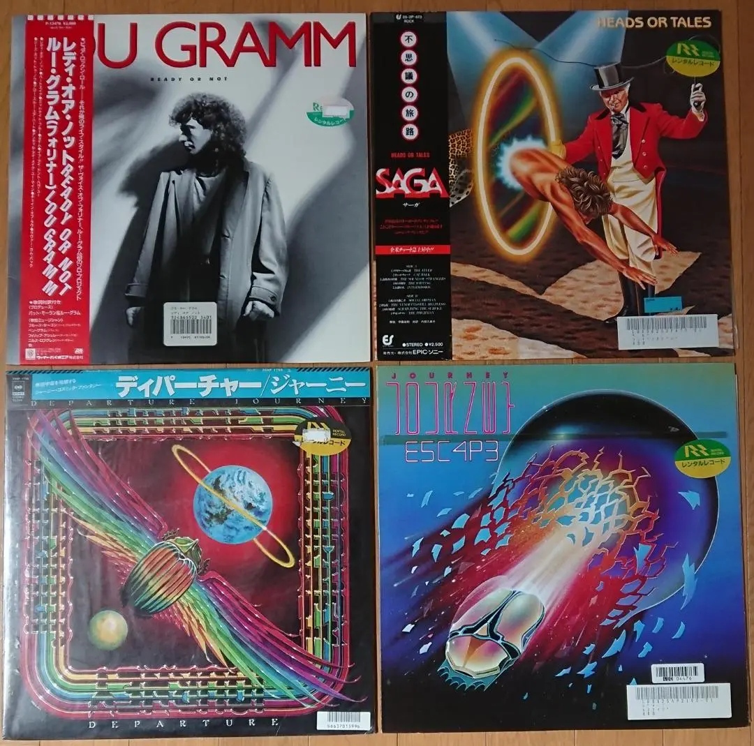 ジャーニー　LP　4枚セット ジャーニー LP 4枚セット レコード
