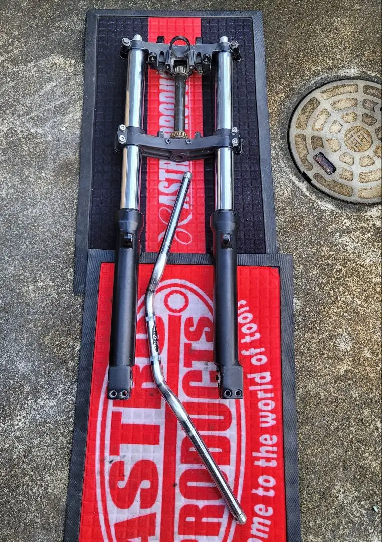 ZRX1200R 純正フロントフォーク　美品　ironworks様 カワサキ ZRX1200R フロントフォーク 左 ZRT20A 純正 中古