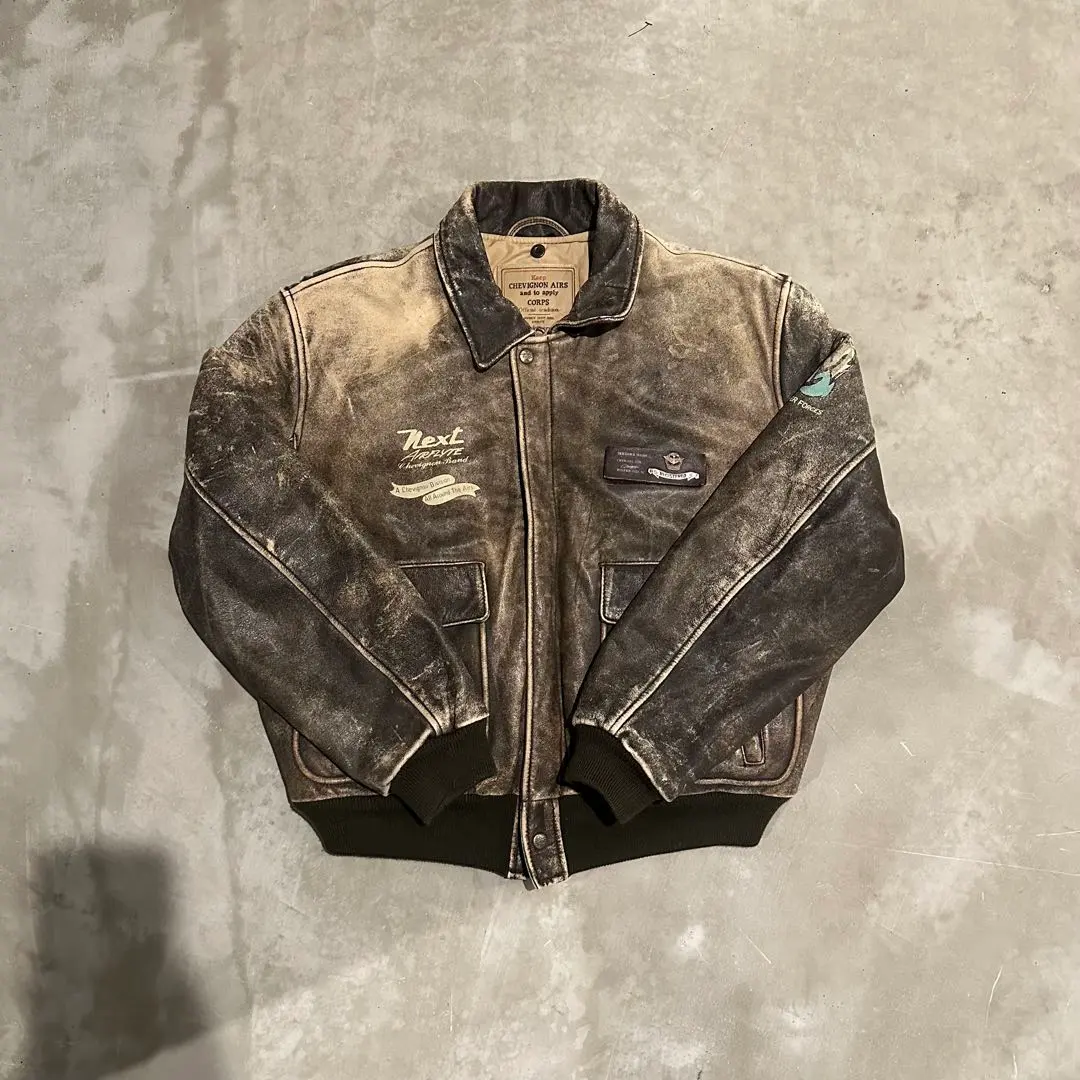 CHEVIGNON シュビニオン レザージャケット 本革 chevignon(シェビニオン) / レザージャケット・ブルゾン