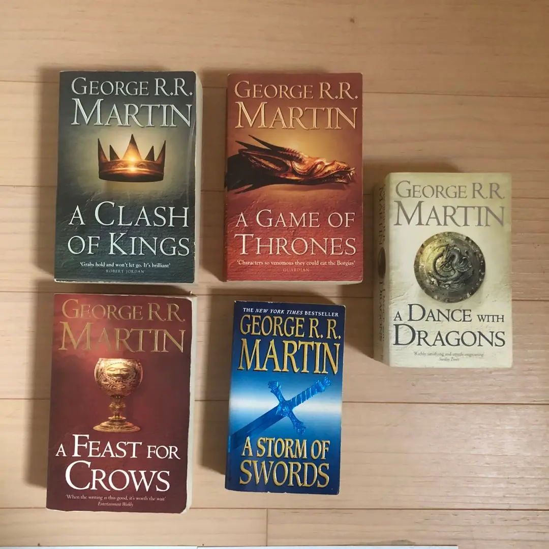 A Game of Thrones (ゲーム・オブ・スローンズ)6冊セット　洋書 A Game of Thrones (ゲーム・オブ・スローンズ)6冊セット 洋書
