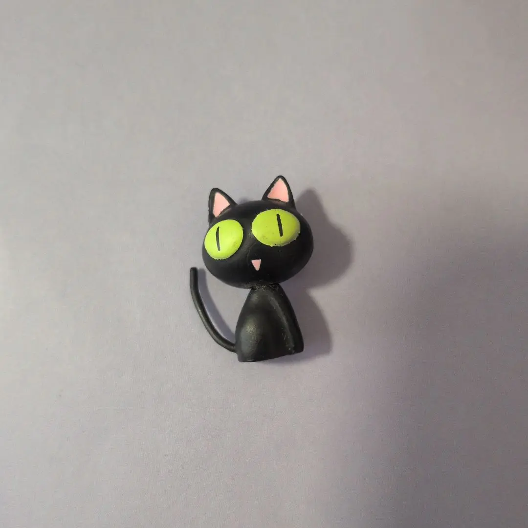 トライガン　全巻購入特典　 設定リアルサイズ 　黒猫様ぬいぐるみ 日本ビクター/LD「トライガン」LD全巻購入特典/設定リアルサイズ
