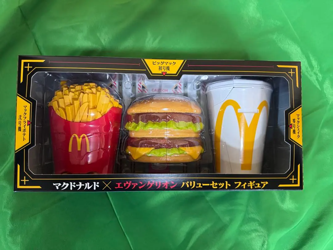 麥當勞 新世紀福音戰士 超值套餐模型 的縮圖