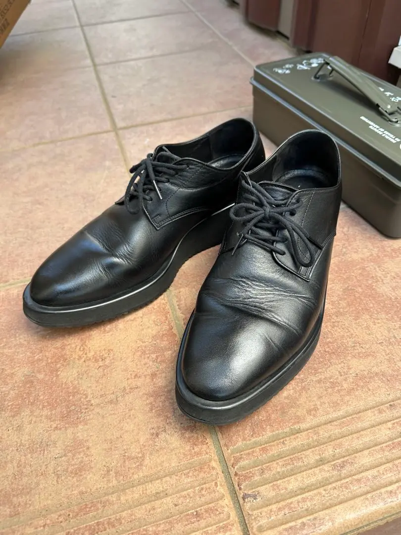 LAD MUSICIAN レザースニーカー　新品未使用　2114-911 LAD MUSICIAN レザースニーカー 新品未使用 2114-911 靴