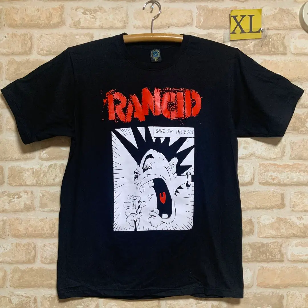 新品！ROCK DEPTロックデポRANCIDヴィンテージTシャツデッドストック 新品！ROCK DEPTロックデポRANCIDヴィンテージTシャツデッド