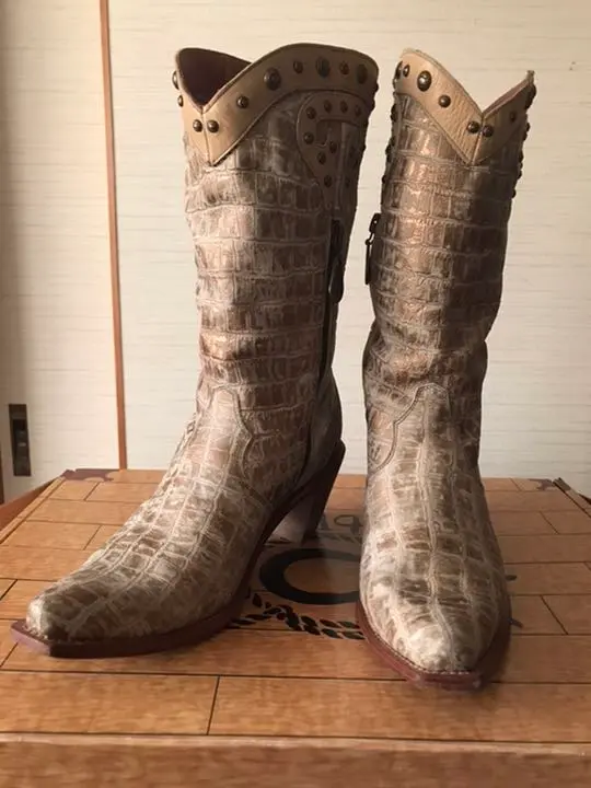 【美品】Charlie 1 Horse ウェスタン ブーツ 24cm 使用品>Charlie 1 Horse 7B 24cm本格ウェスタン