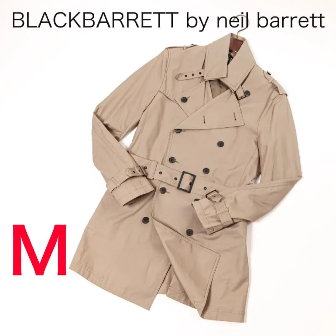 【BLACKBARRETT by Neil Barrett】トレンチコート 2025年最新】BLACKBARRETT by NEIL BARRETT カラー：ブラック系