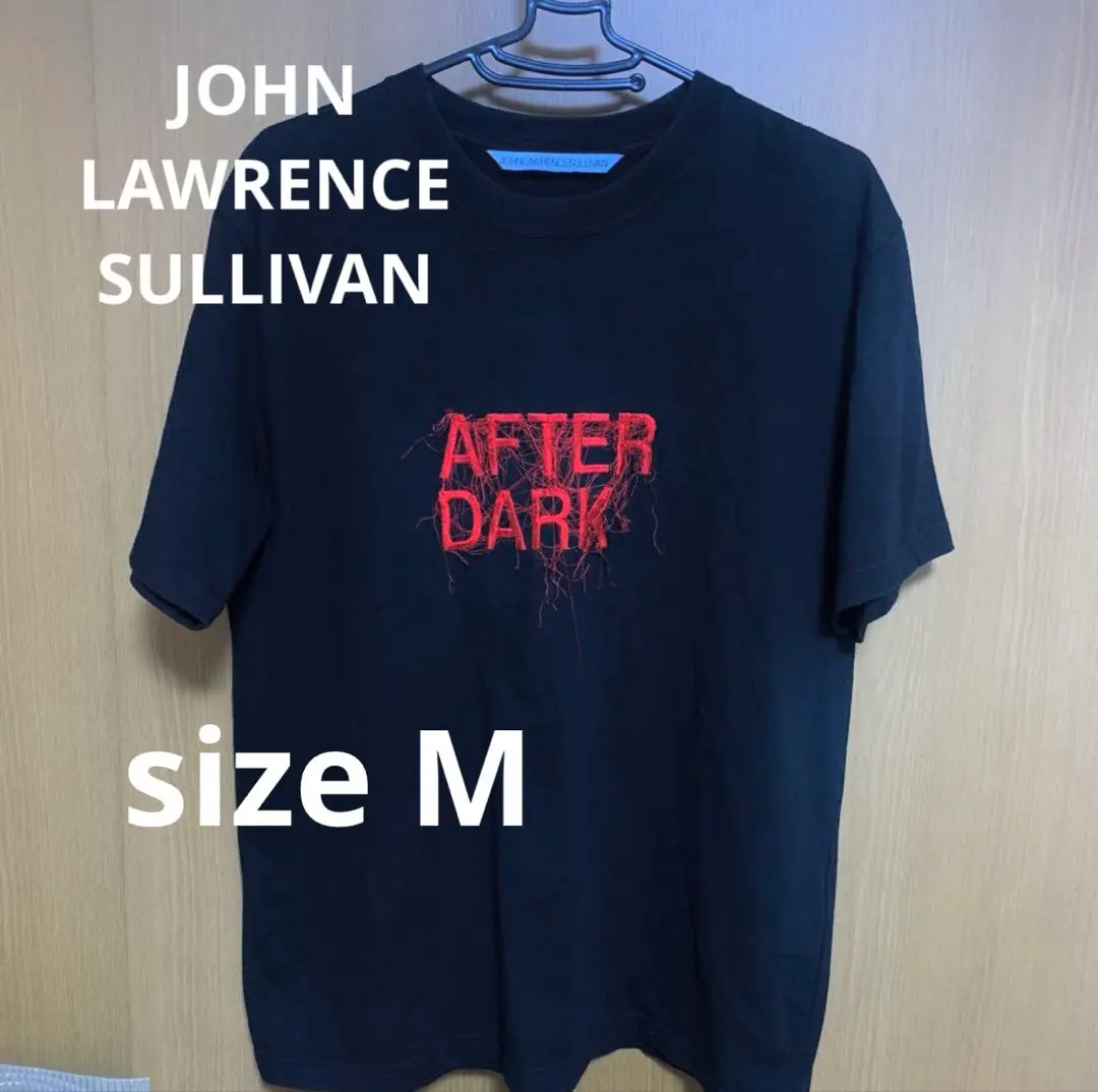 JOHN LAWRENCE SULLIVAN - ジョンローレンスサリバン AFTER DARK スリーブレス Tシャツ ブラック 未使用品 ジョンローレンスサリバン JOHN LAWRENCE SULLIVAN