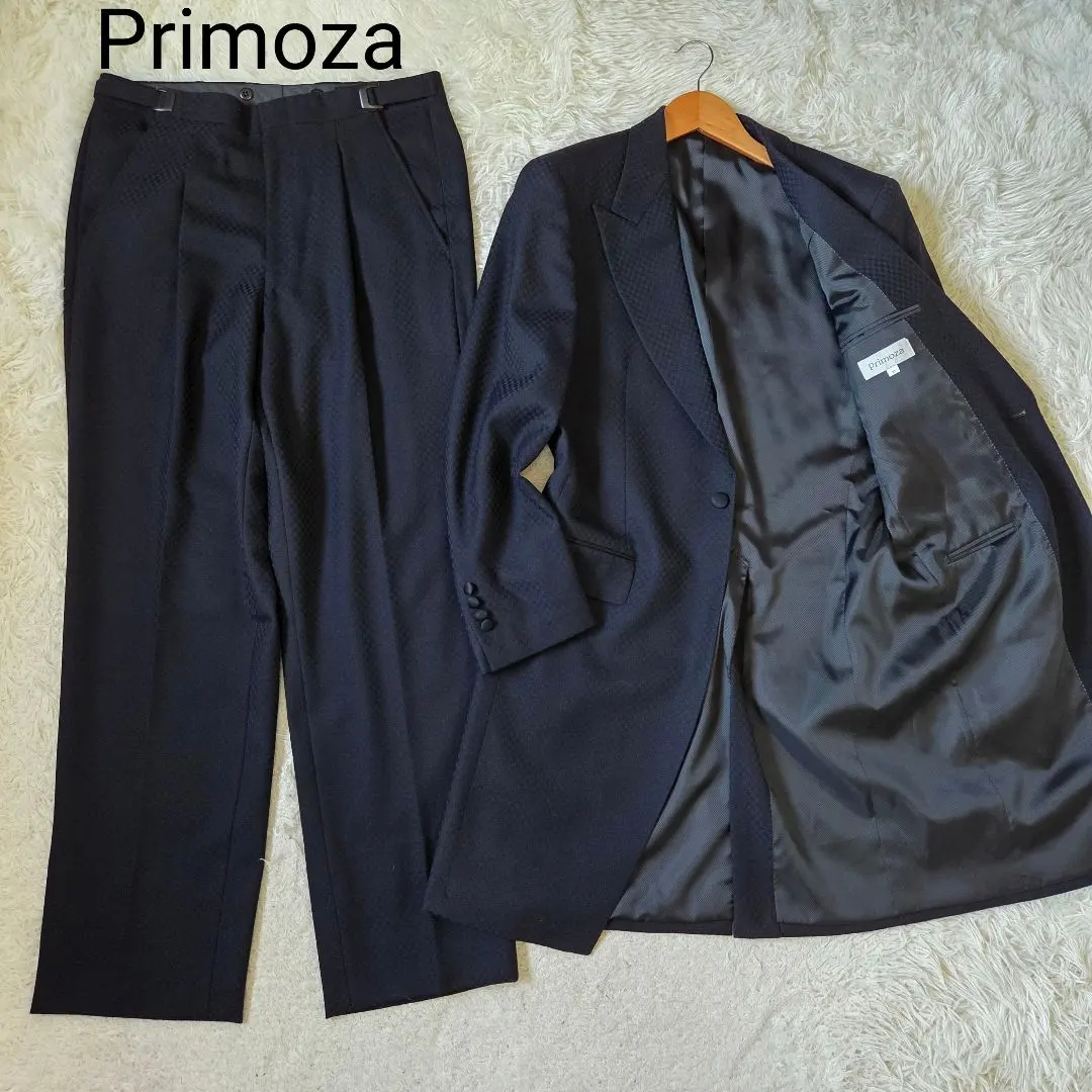 極美品 Primoza 燕尾服 西裝套裝 尺寸M 市松紋樣 正式服裝 的縮圖