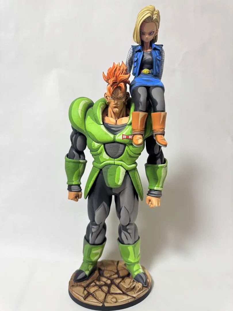ドラゴンボール セル 人造人間16号 人造人間18号 二次元リペイント 改造品 ドラゴンボール セル 人造人間16号 人造人間18号 二次元