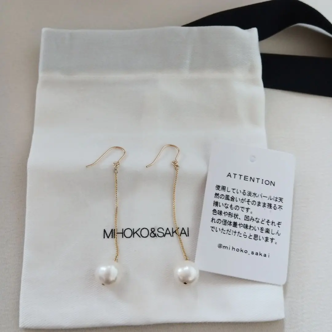 ボールパールロングピアス　MIHOKO&SAKAI MIHOKO&SAKAIのアクセサリー入荷☆ | ショップニュース | VIORO