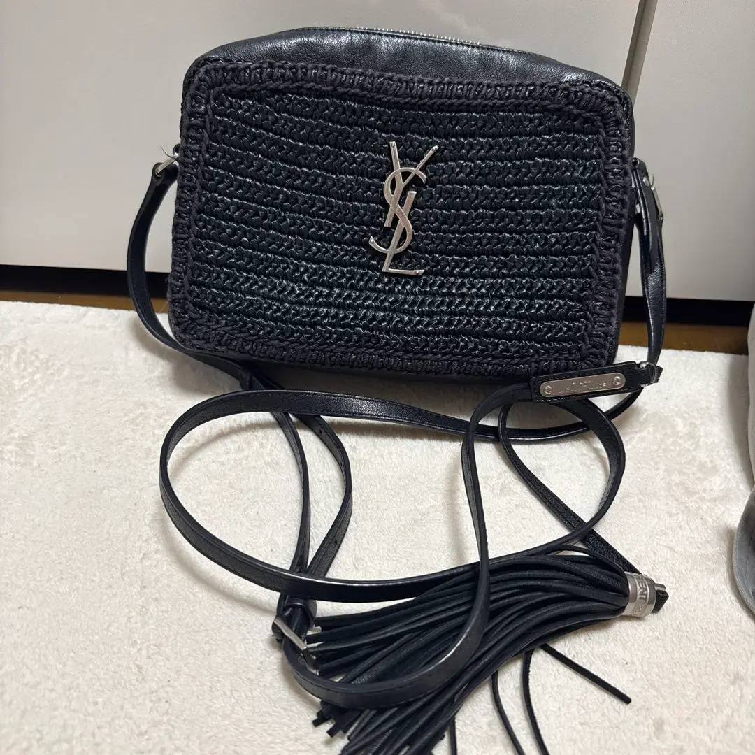Saint Laurent サンローラン　バケットバッグ　かごバッグ　未使用　黒 楽天市場】サン・ローラン バケットの通販