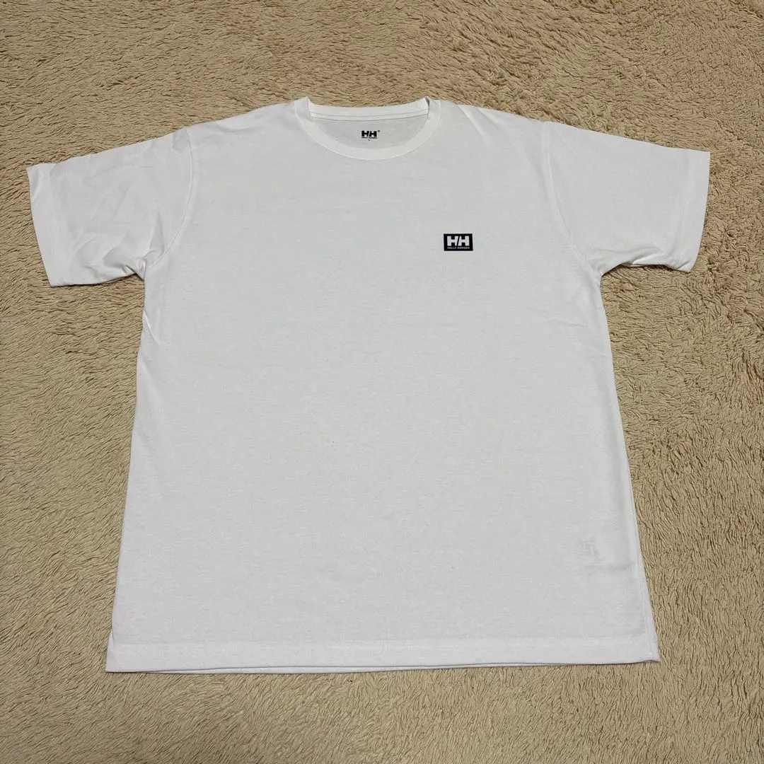 Thumbnail of HELLY HANSEN White Logo One-Point T-shirt L