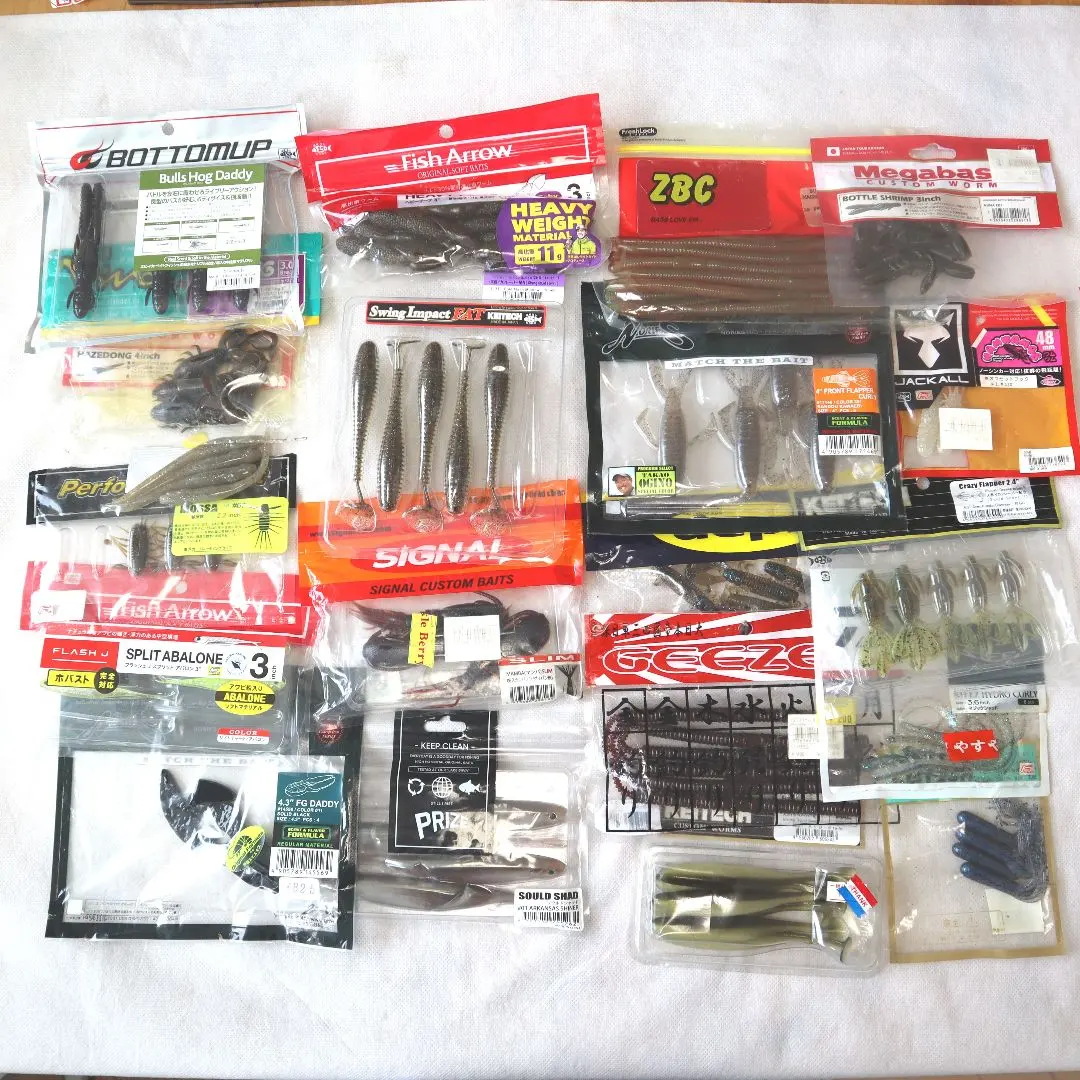 【超值商品】Keitech Megabass Nories Jackall Deps 大量19件套 的縮圖