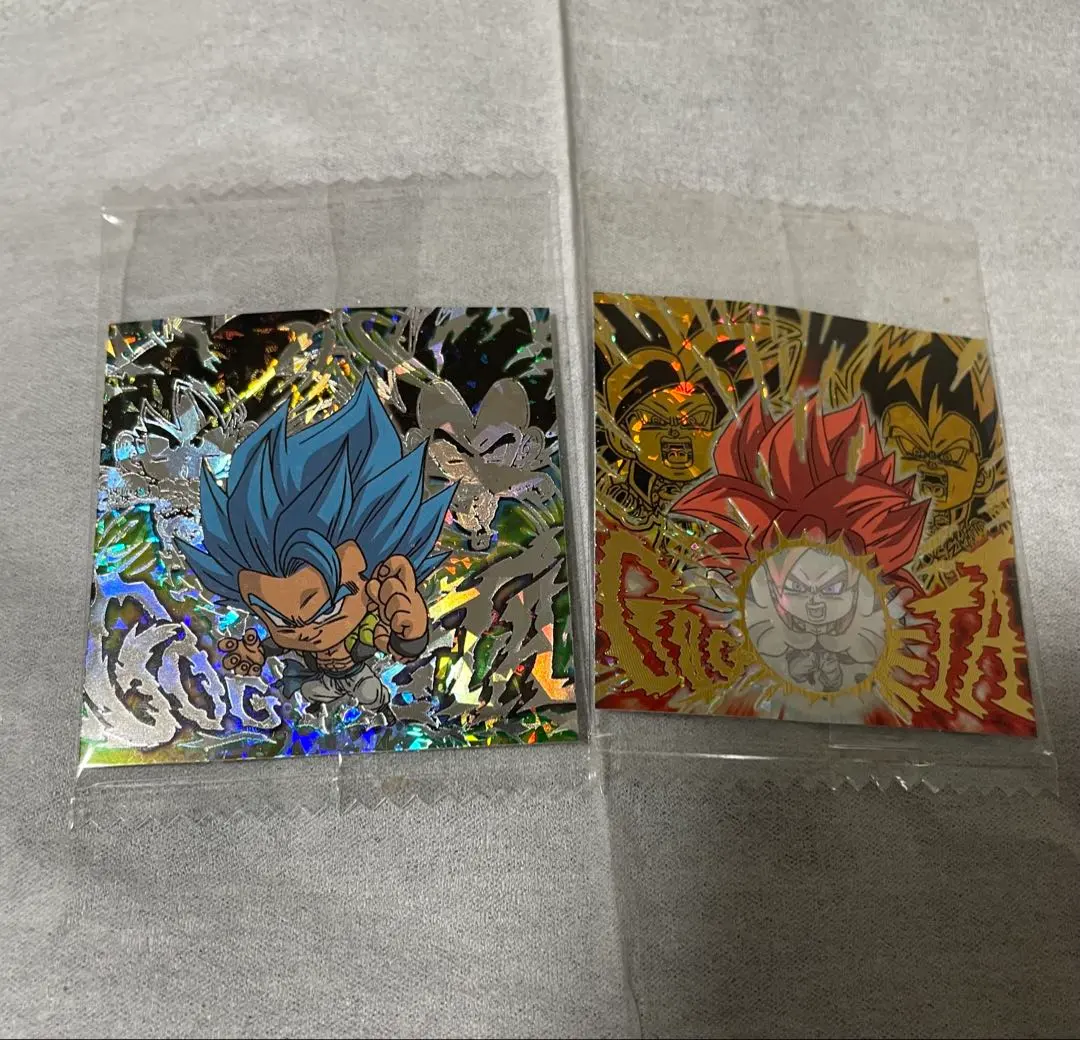七龍珠 超 貼紙威化餅 悟吉塔 套組 UGR極 的縮圖