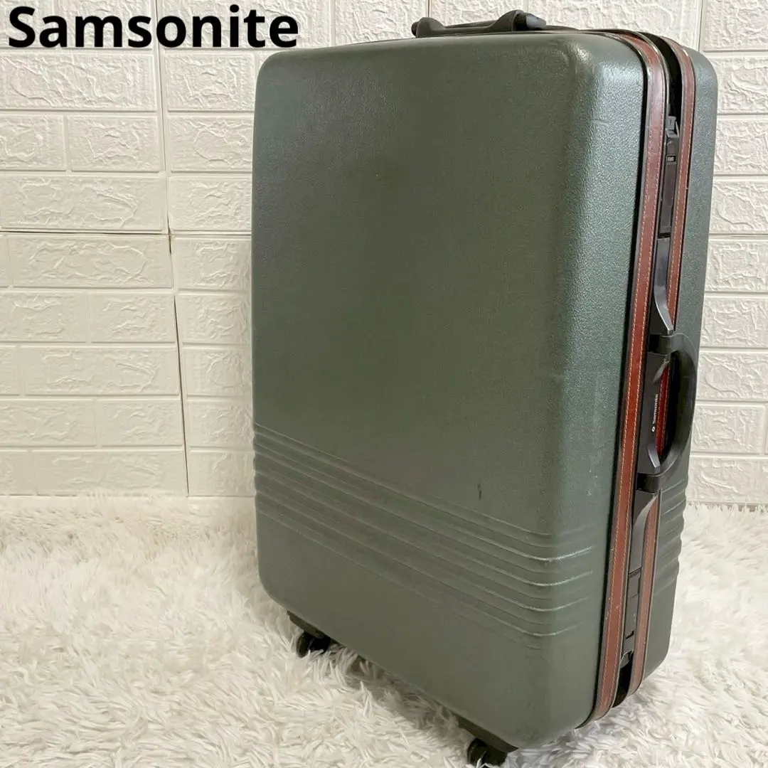 2025年最新】Samsonite カラー：グリーン系 キャリーケースの