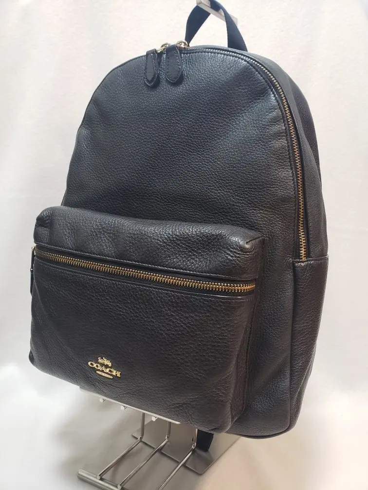 【値下げ】COACH コーチリュック［F29004］チャーリー バックパック牛革 コーチ/COACH/F29004 Charlie Backpack In Pebble Leather