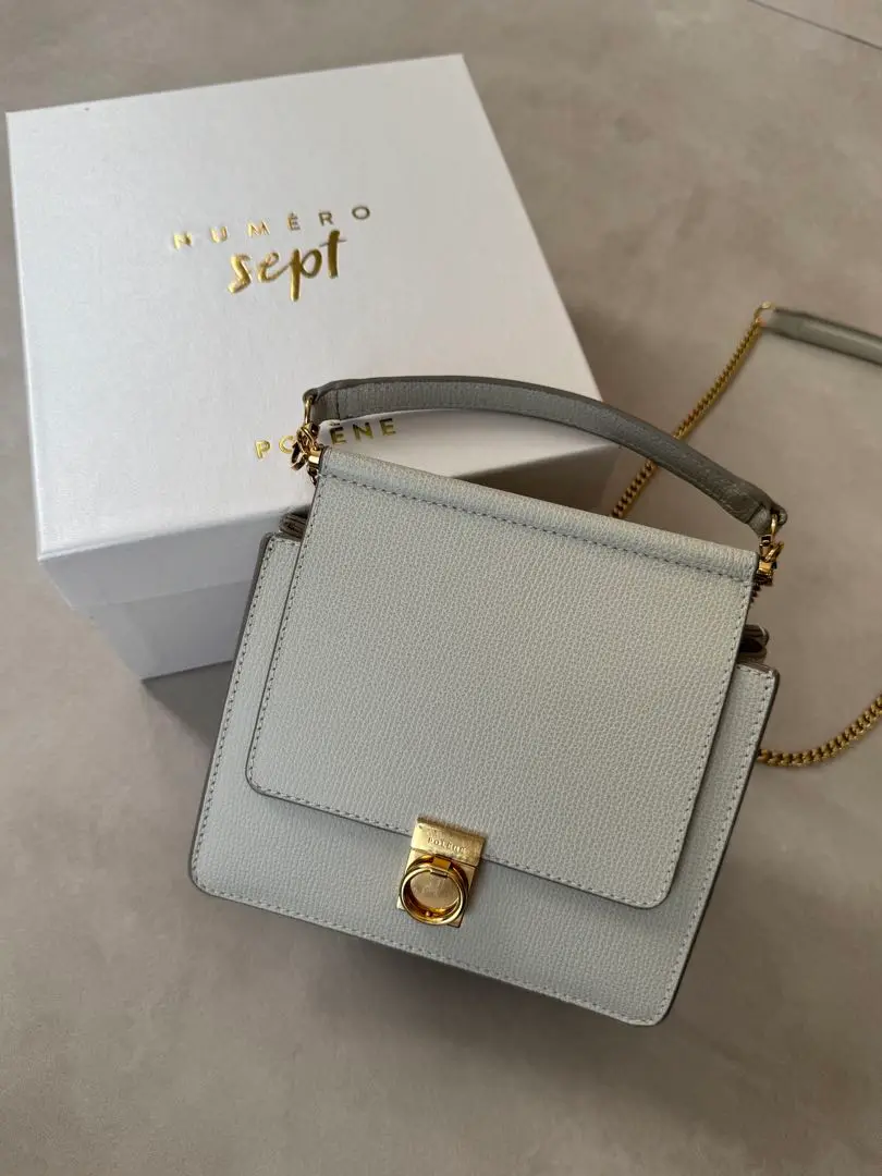 美品 ポレーヌ　polene numero sept mini トープ Polène | Bag - Numéro Sept Mini - Textured Taupe