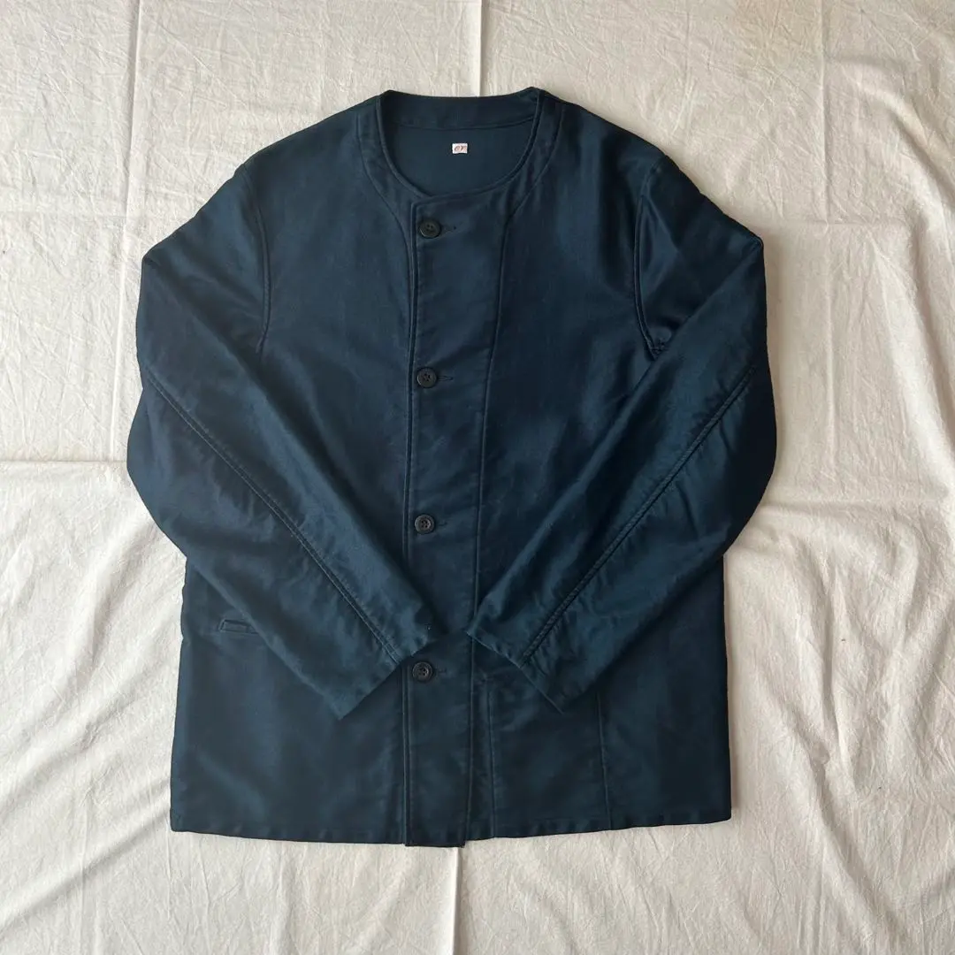 【新品】OUTIL VESTE ANTSIRAMANA ノーカラージャケット 2025年最新】OUTIL ノーカラージャケットの人気アイテム - メルカリ