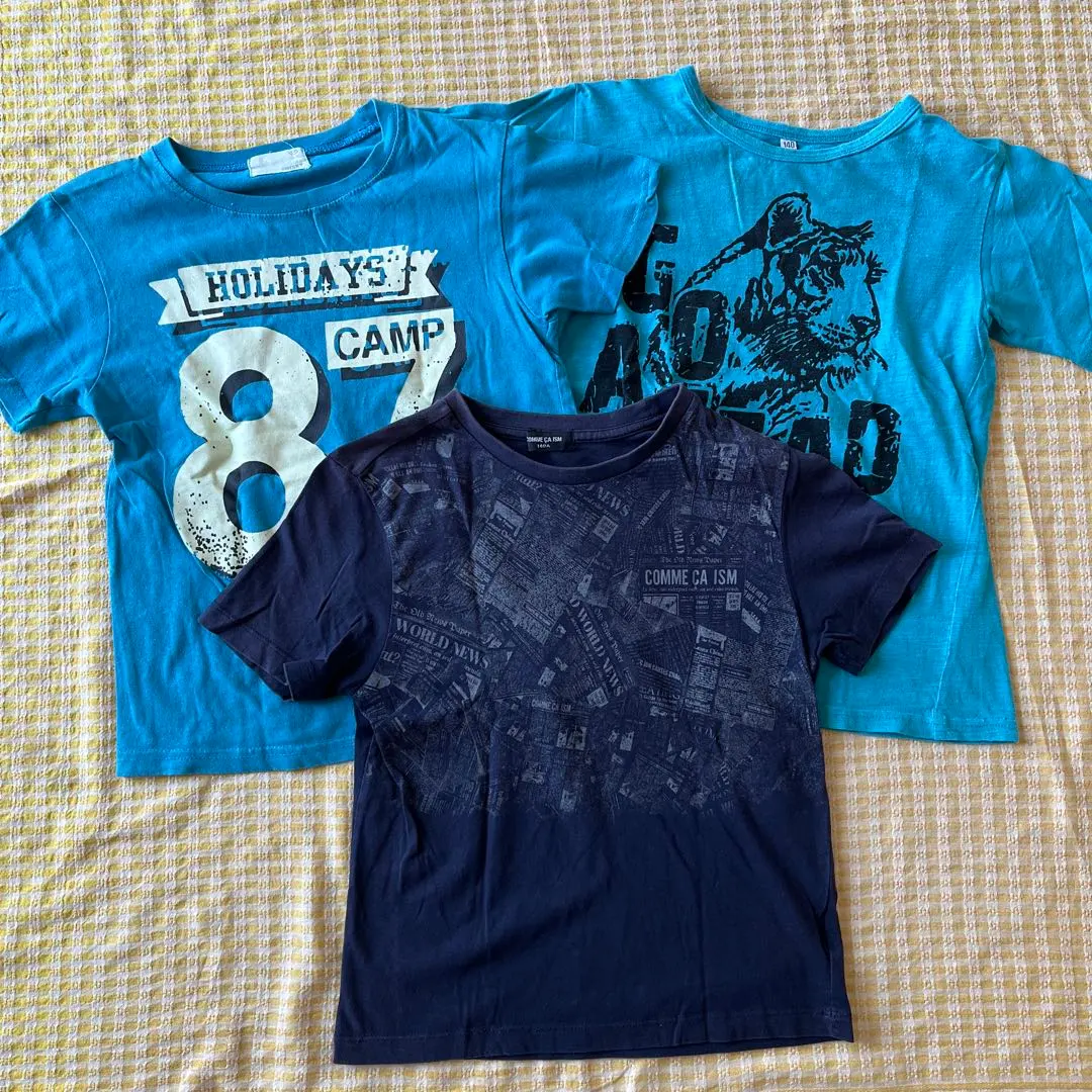 Thumbnail of T-shirt 3-piece set, 140cm