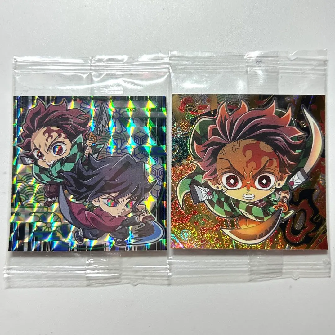 鬼滅之刃 冨岡義勇 竈門炭治郎 變形貼紙 威化餅 的縮圖