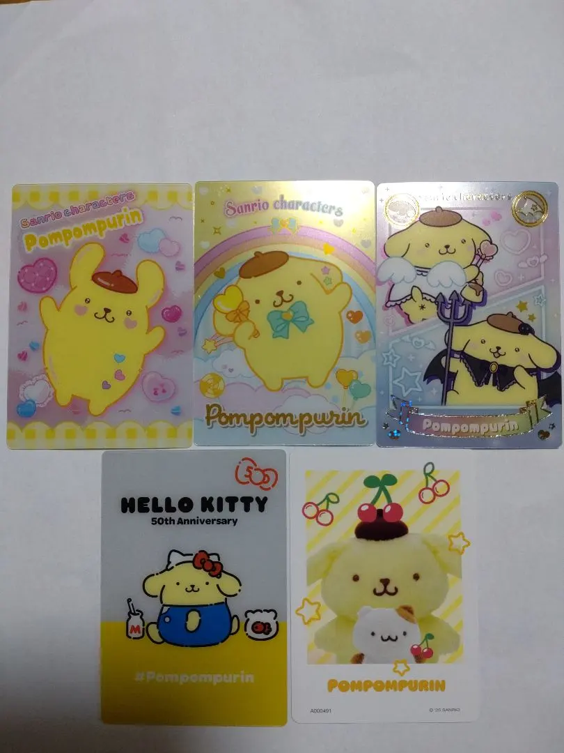 Thumbnail of Pompompurin Card Set of 5