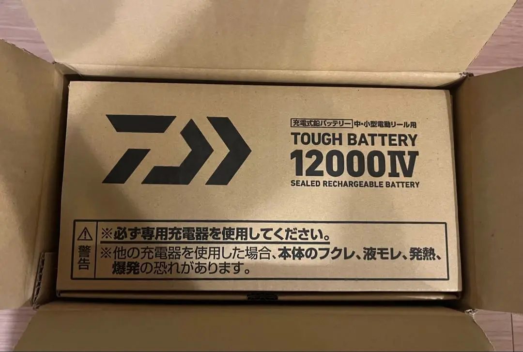 【新品•未使用】ダイワ　タフバッテリー　12000Ⅳ tough battery DAIWA（釣り） ダイワ タフバッテリー 12000 IV [6] : 釣具の