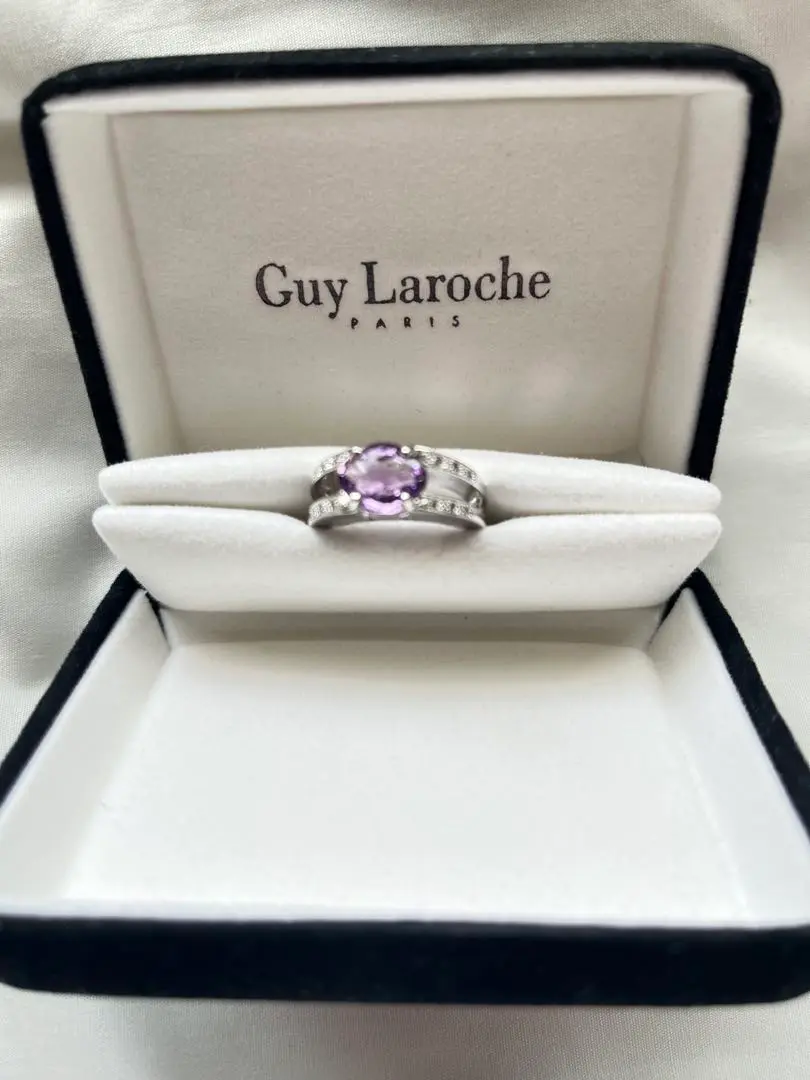 GUY LAROUCHE 925 シルバー　ダイヤモンド　リング ギラロッシュ/リング/シルバー×ダイヤモンド/0.06カラットの買取