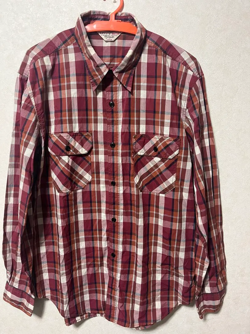 Thumbnail of Levi's Checkered Long Sleeve Shirt - Red Tab - Vintage