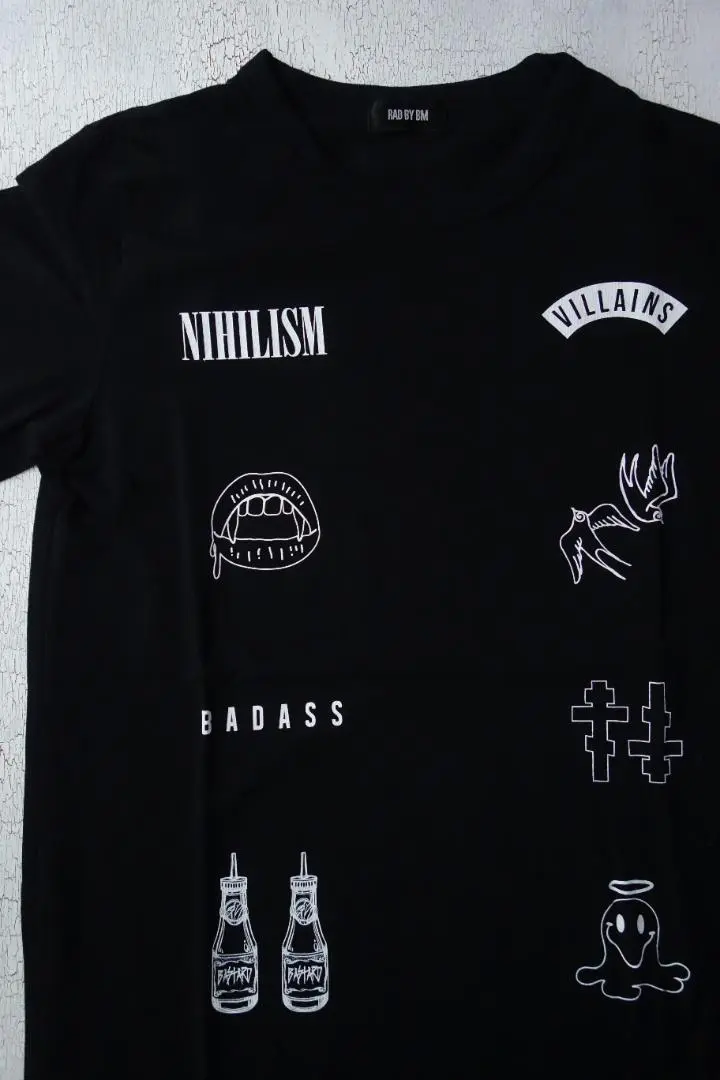 the GazettE ガゼット Tシャツ DOGMATIC ドグマ ロゴ Dogma The Gazette Logo Black Unisex Men Woman T Shirt Tumblr