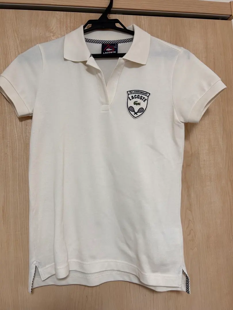 Thumbnail of LACOSTE 75th Anniversary Polo Shirt, White