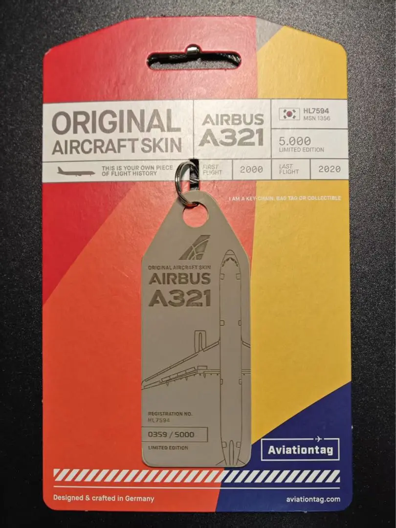 アシアナ航空 エアバス A320 黄 グレー タグ キーホルダー asiana 2025年最新】アシアナ航空 タグの人気アイテム - メルカリ