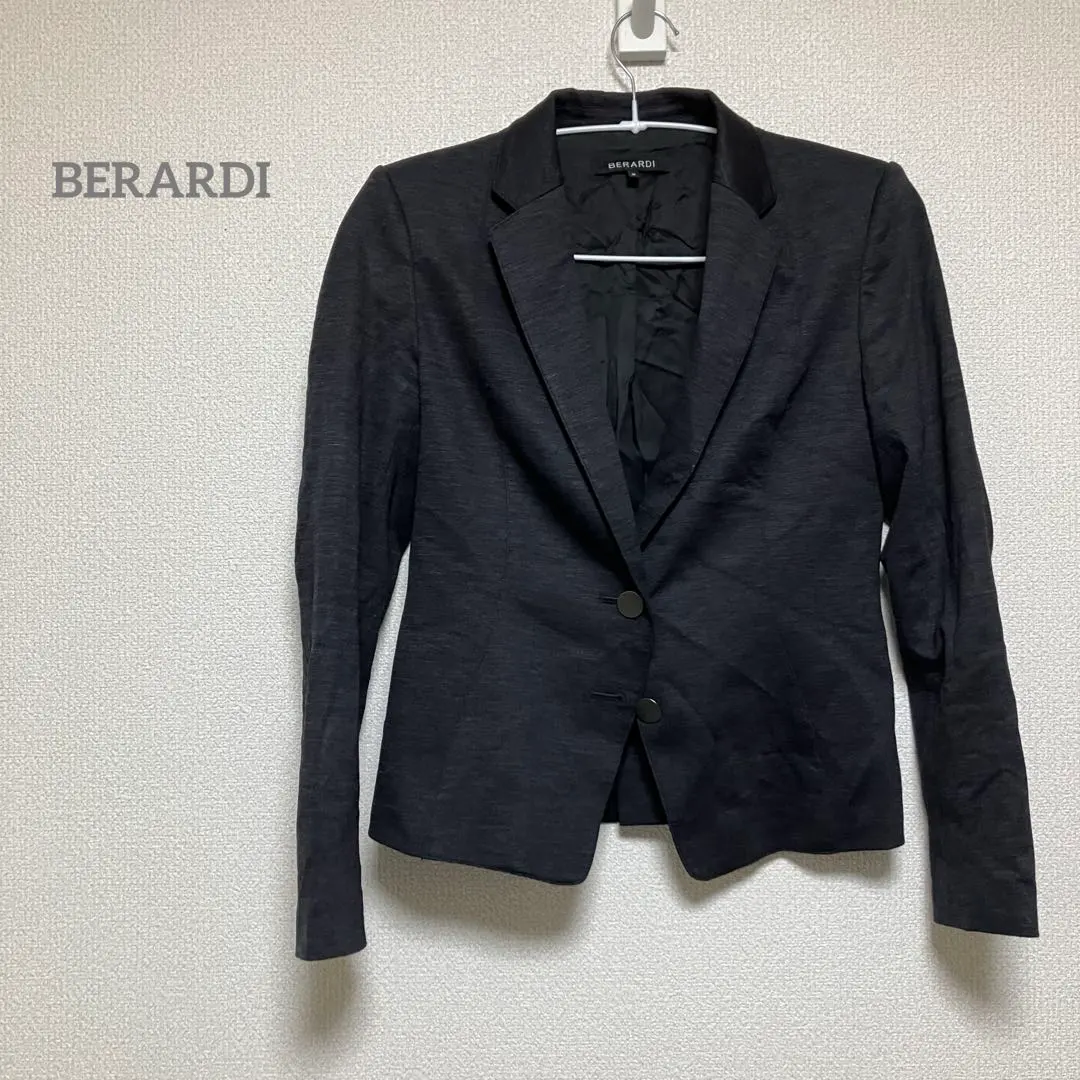 Thumbnail of Beraldi Black Jacket with Shoulder Pads Formal Black b179