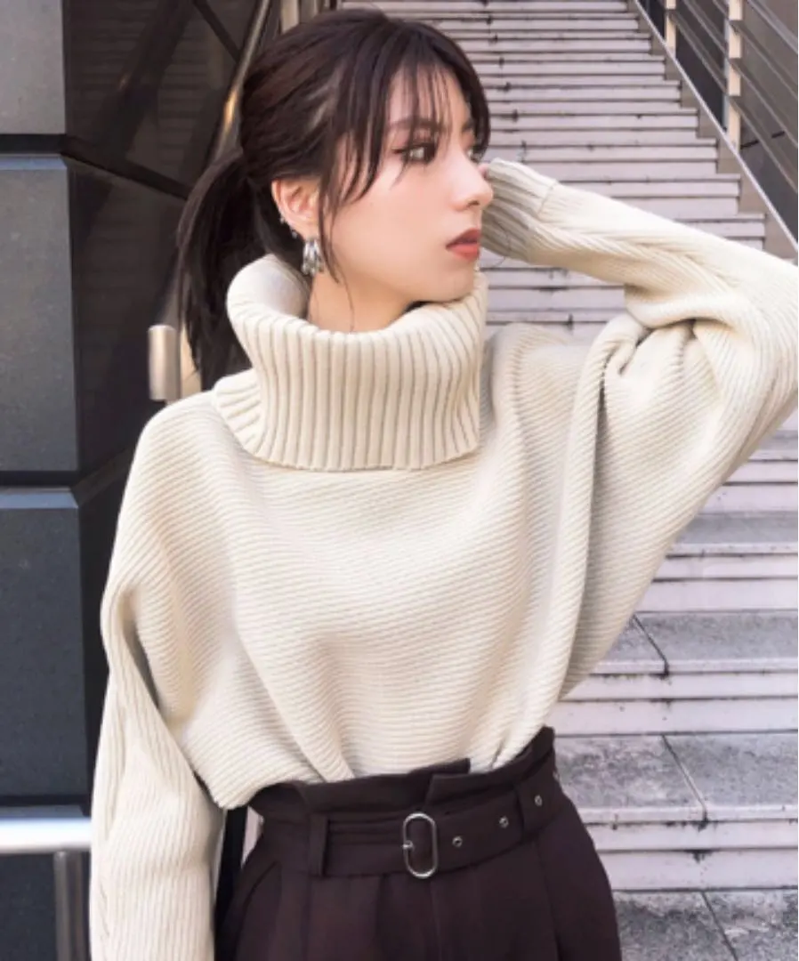 Thumbnail of BIG Turtle Knit Pullover - MURUA