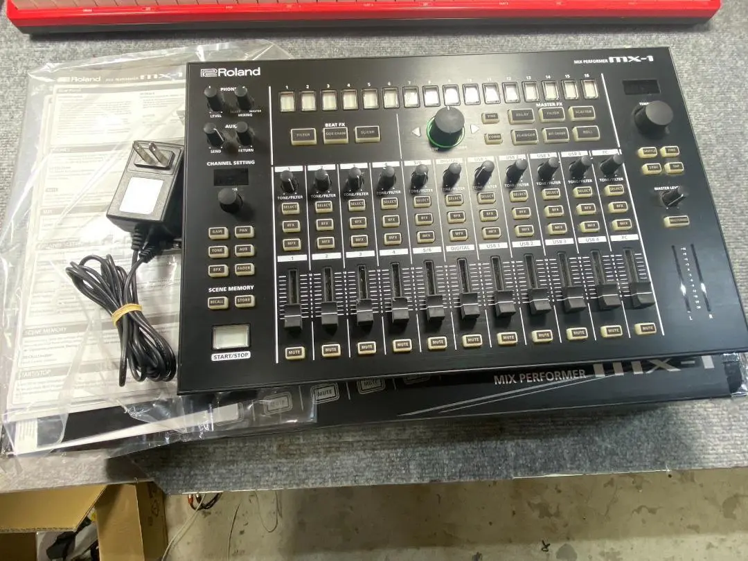 1028* ROLAND ローランド MX-1 デジタルミキサー Amazon | ROLAND MX-1 AIRA Mix Performer デジタルミキサー