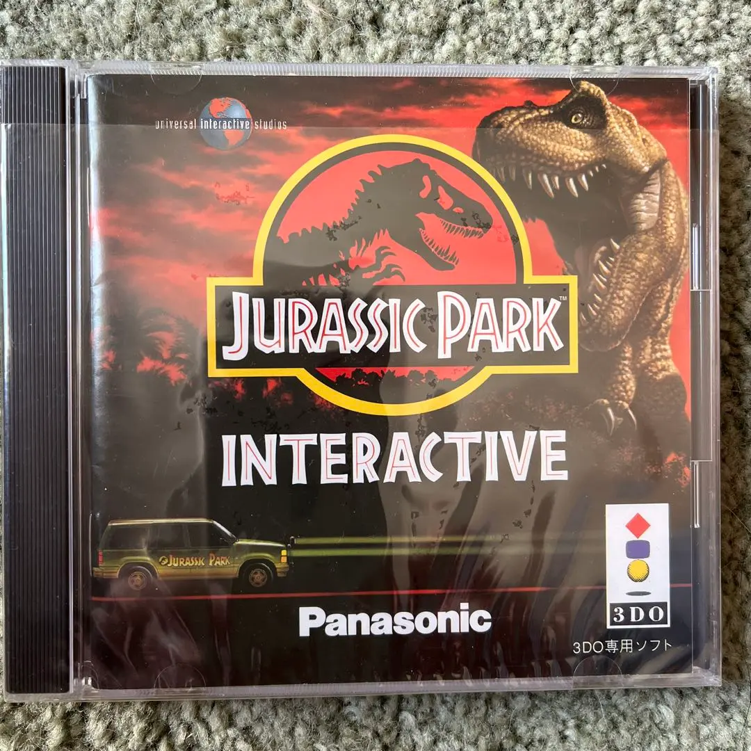 UNIVER - 3DOソフトJURASSIC PARK INTERACTIVE(ジュラシック・パーク インタラクティブ) ユニバーサルインタラクティブスタジオ 中古即納】[3DO]JURASSIC PARK INTERACTIVE(ジュラシック