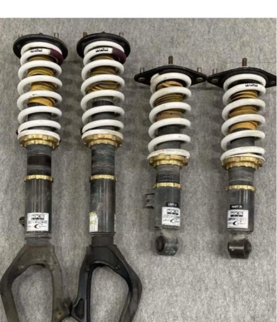 ☆HKS 車高調 ハイパーマックスCワゴン フィールダー 140系にて