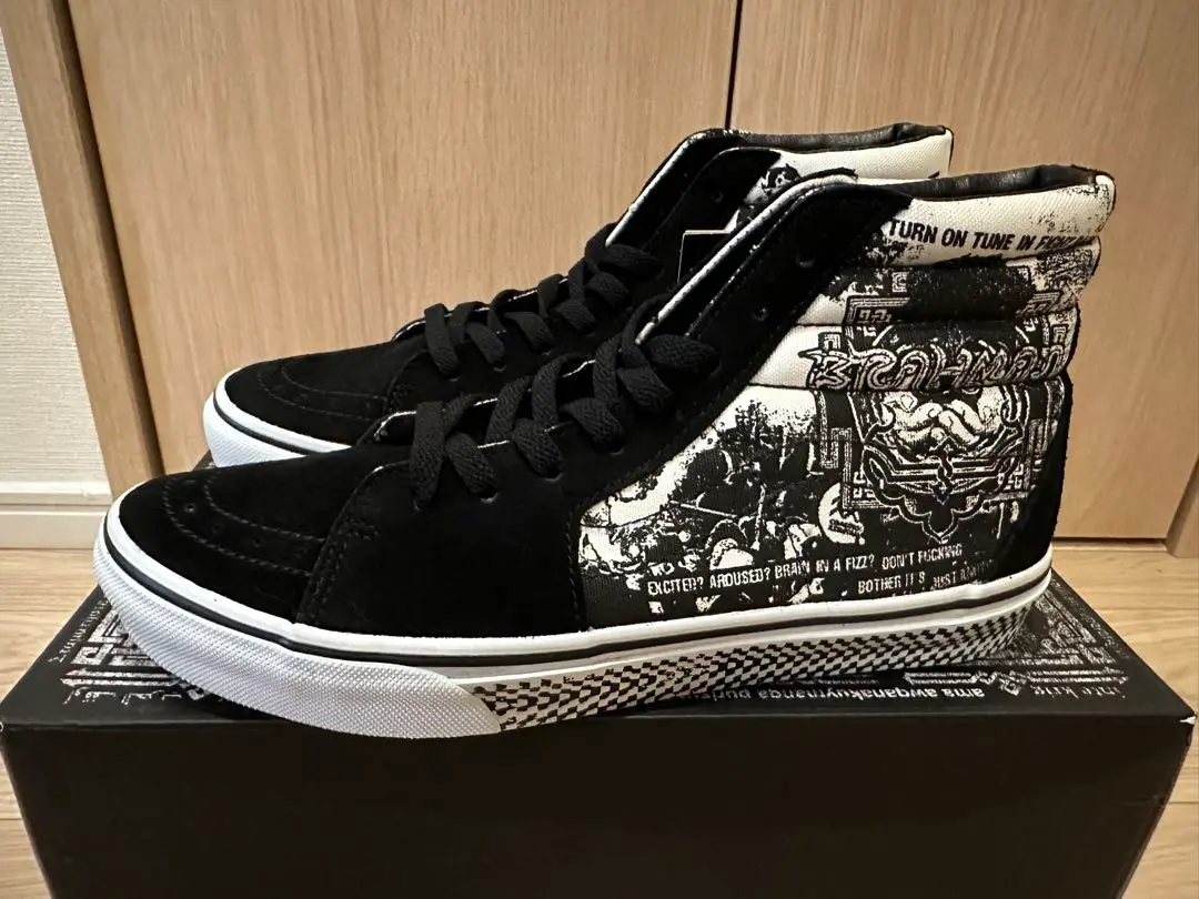 VANS ✖️BRAHMAN ブラック ハイカットスニーカー 27cm - メルカリ
