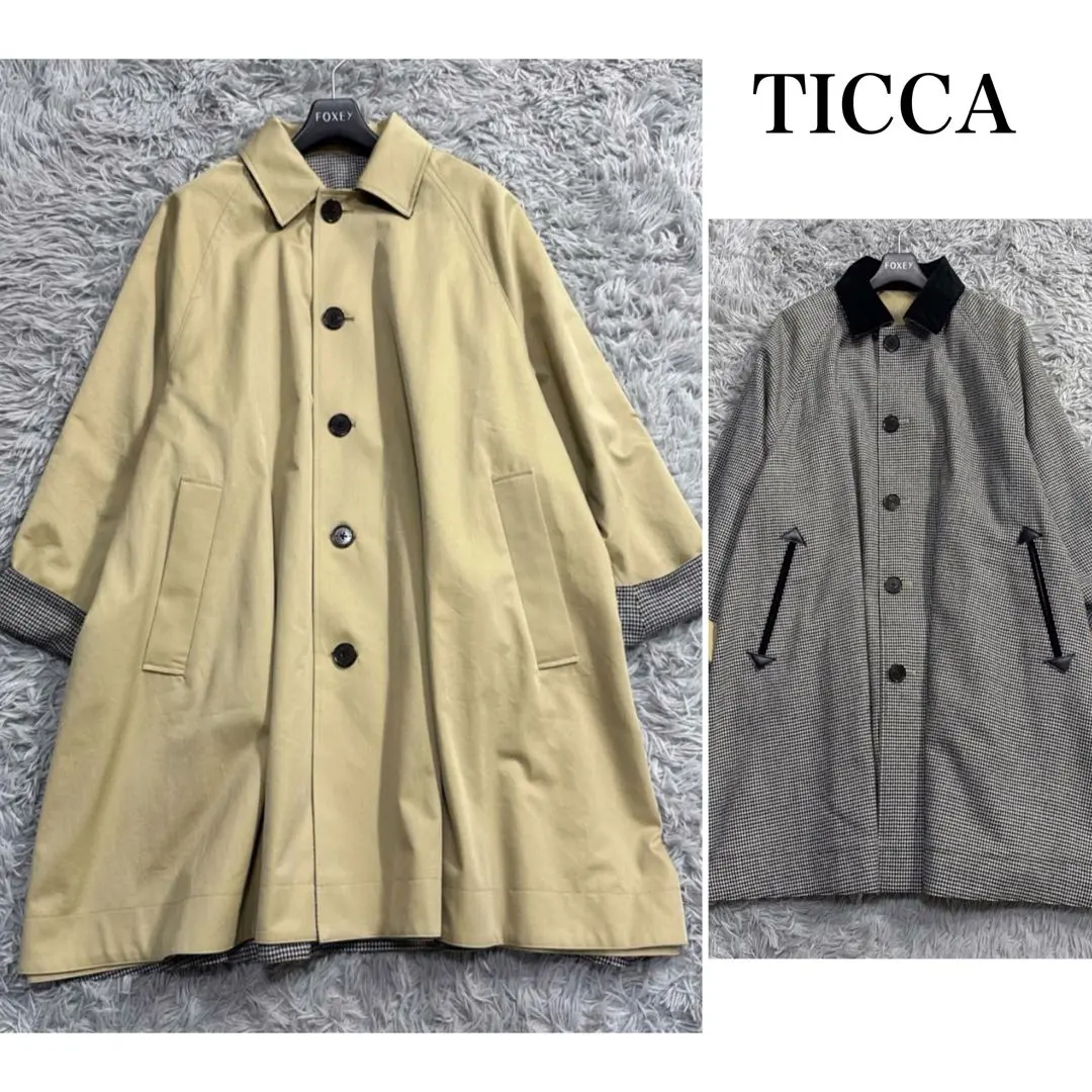 2025年最新】ticca コート リバーシブルの人気アイテム - メルカリ