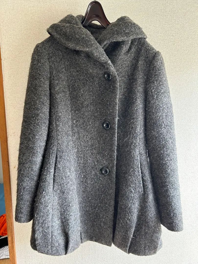 Thumbnail of Gray wool coat
