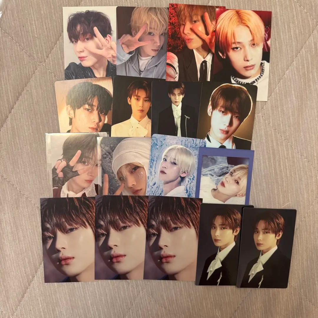 Thumbnail of Enhypen Sunoo trading card set