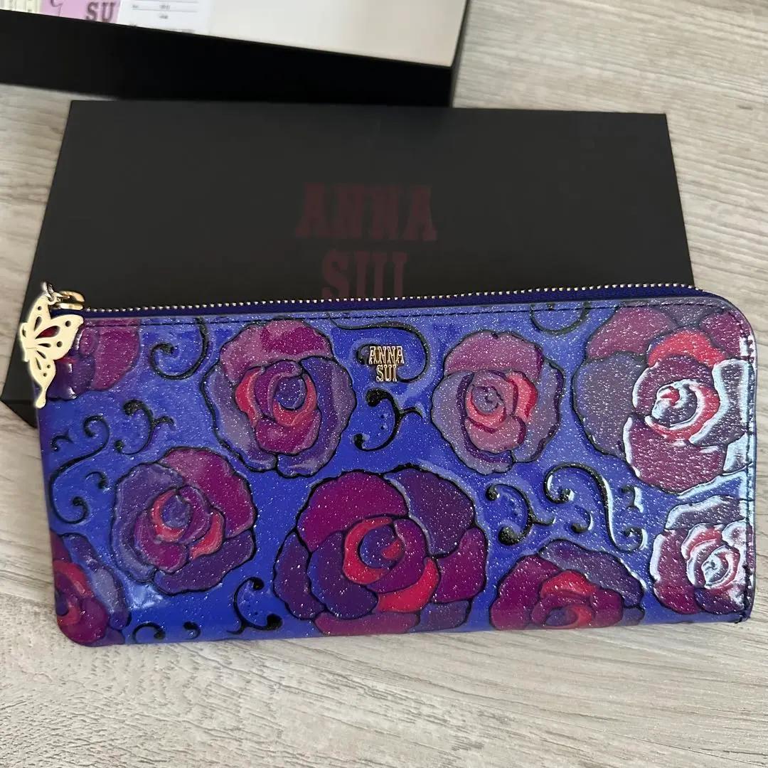 ANNA SUI アナスイ マジカルローズ L字 ファスナー 長財布 美品 楽天市場】アナスイ ANNA SUI マジカルローズ 長財布 L字
