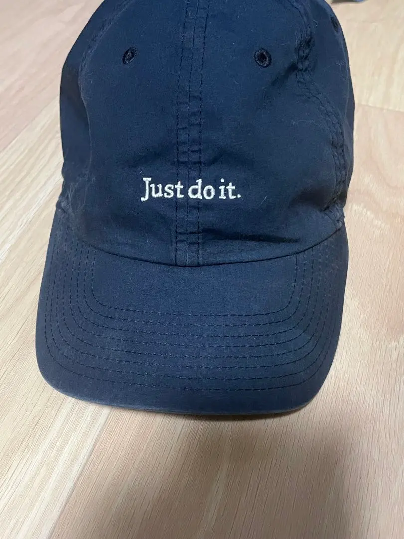 Thumbnail of Nike Just Do It embroidered navy cap