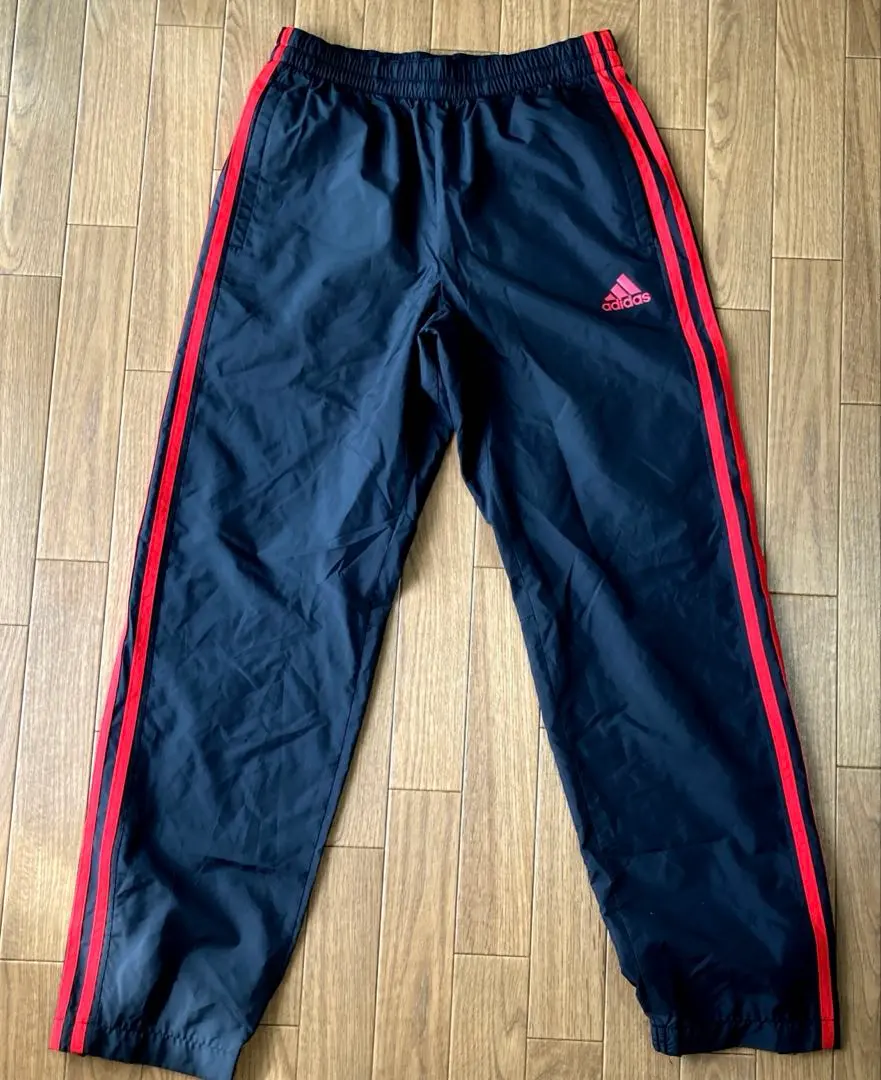 Thumbnail of Adidas black piste pants, kids' size 150