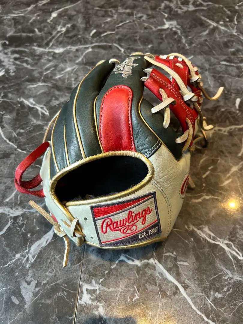 レアRawlings LA Dodgers ミニグローブキーホルダー
