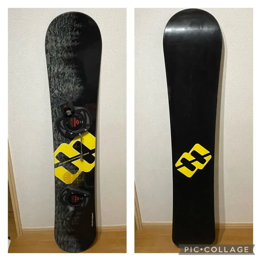 MORROW SLick スノーボード板146cm HMXビンディング ケース付 MORROW SLick スノーボード板146cm HMXビンディング ケース付