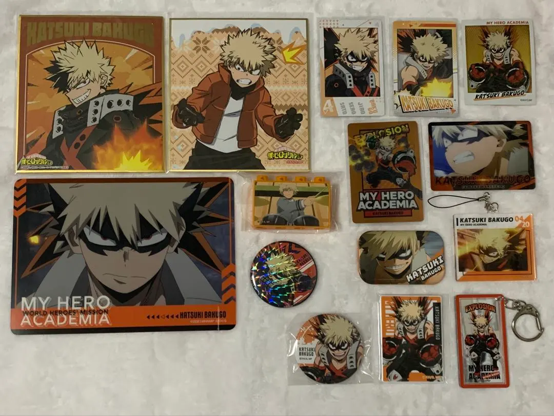 Thumbnail of My Hero Academia Katsuki Bakugo Goods Set
