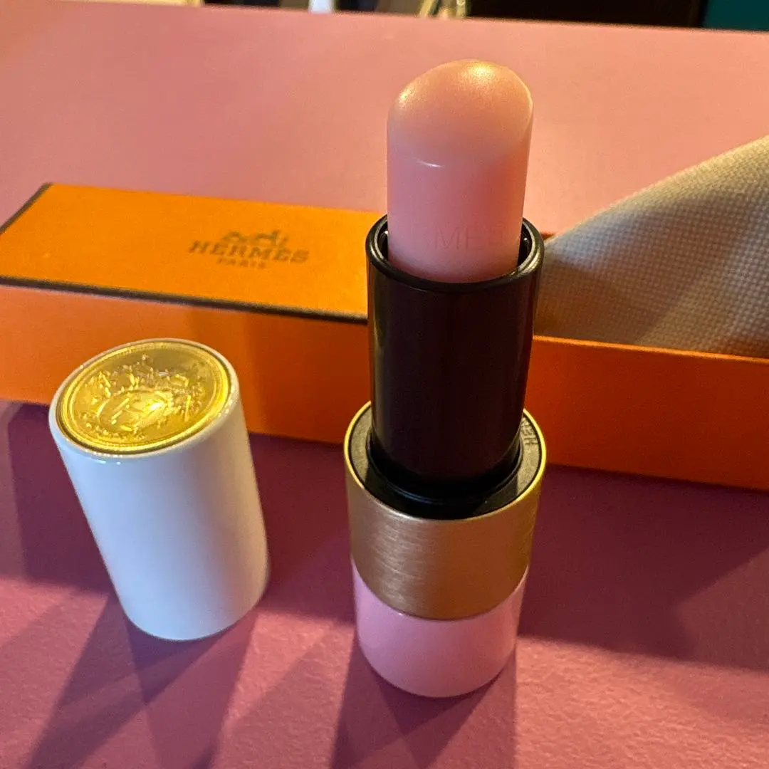 Thumbnail of 【New, Unused】HERMES Lip Cream 27 ROSE CONFETTI