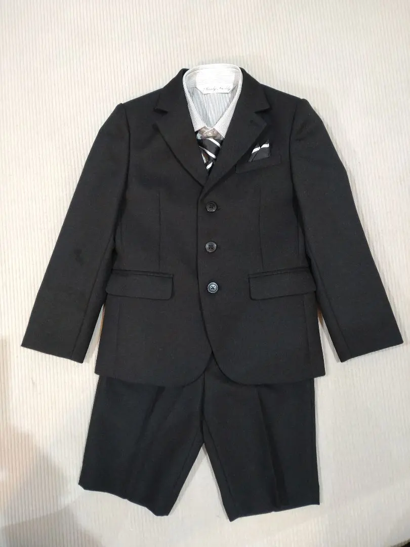 Thumbnail of Children's Black Suit Set (Shorts)