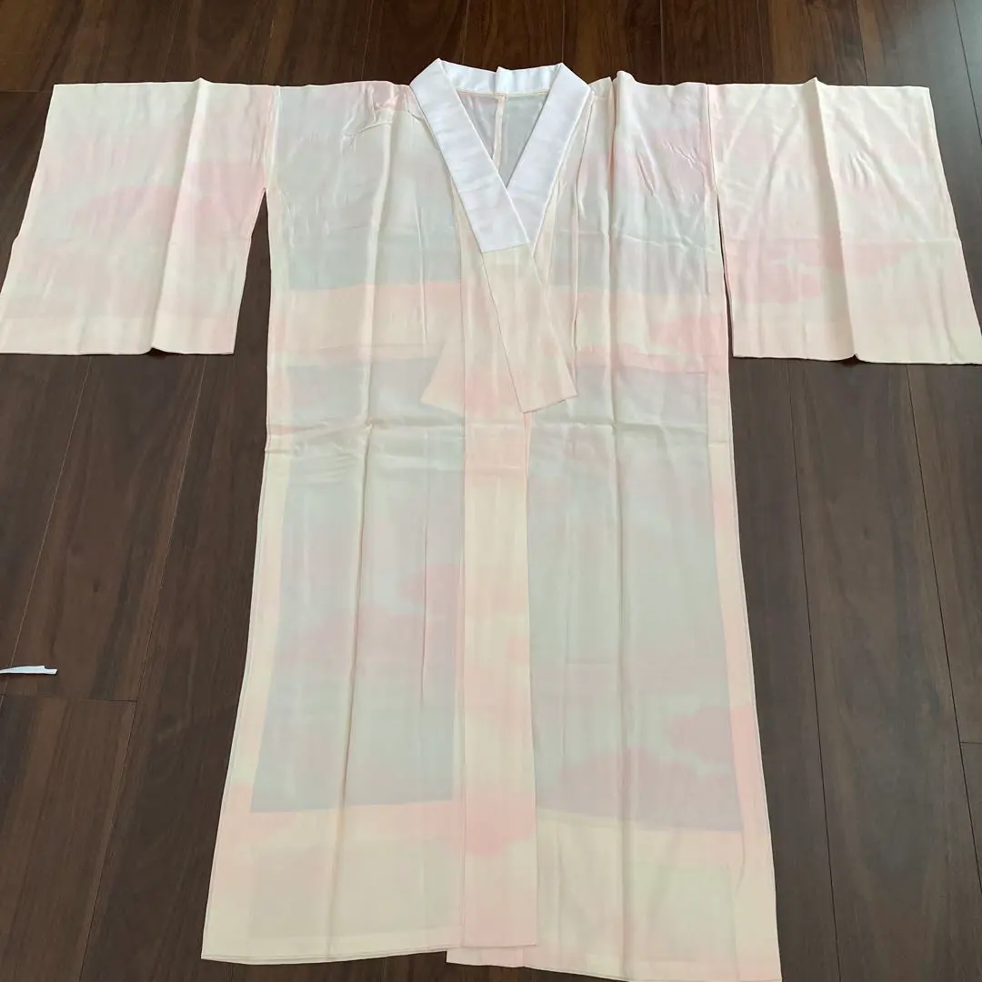 Thumbnail of 331 Nagajuban (long undergarment) - Single Layer - Used - For Kimono Dressing Practice / Remake Material