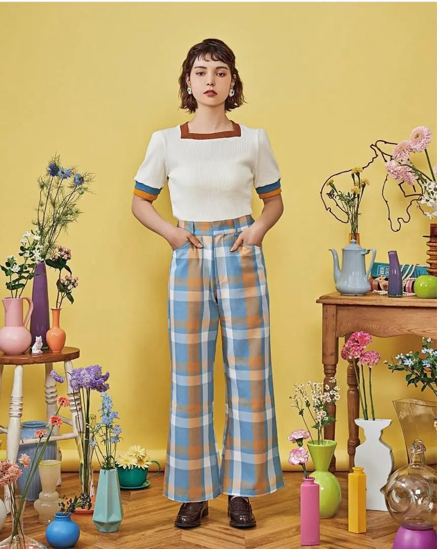 poppy あさぎーにょ　ボーダー　ポロシャツ　完売品　サマーニット 2025年最新】poppy あさぎーにょ ニットの人気アイテム - メルカリ